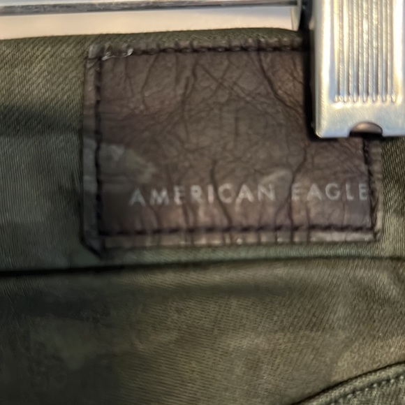 American Eagle Next Level Stretch pants in dark green camo - Picture 3 of 4